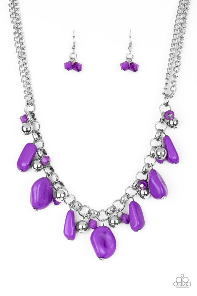 Paparazzi  Grand Canyon Grotto – Purple  Necklace